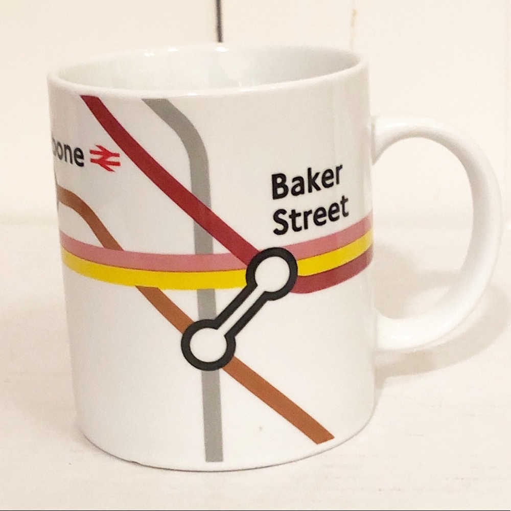 London underground subway tube map coffee mug. EUC - Picture 4 of 9